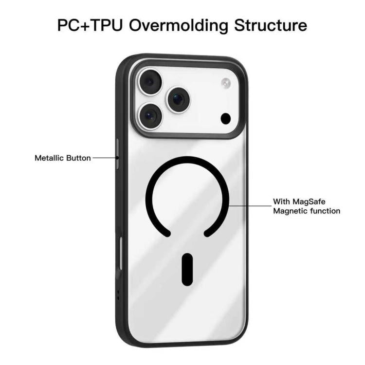 For iPhone 17 Pro Max Mutural Mist MagSafe Series Magnetic PC Hybrid TPU Phone Case