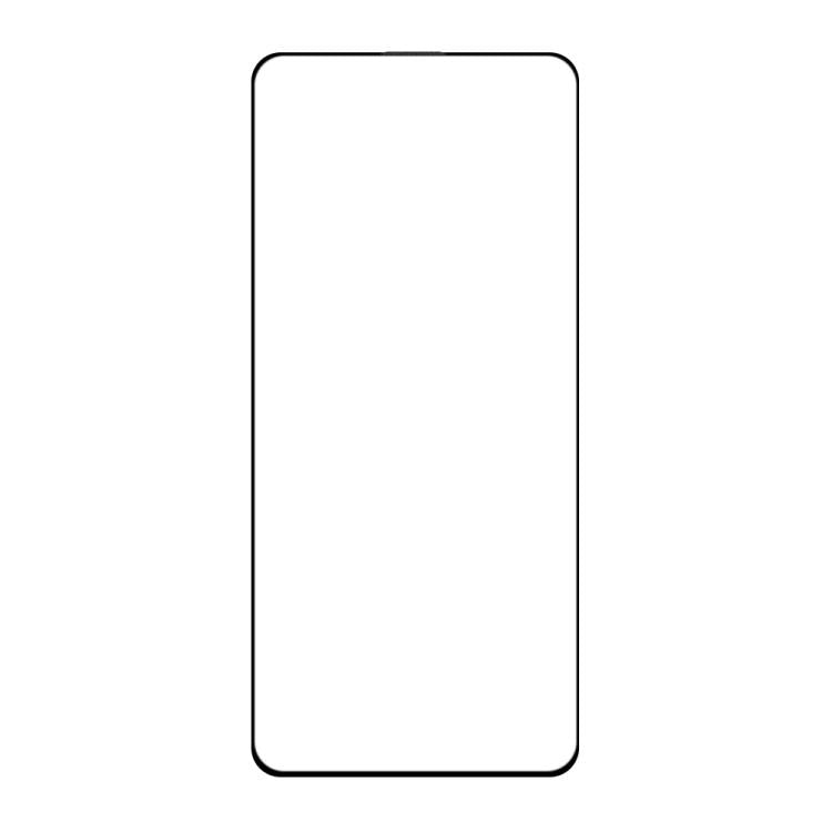 For OPPO A3i Do As You Wish Silk Screen Printed HD Tempered Glass Film - Black