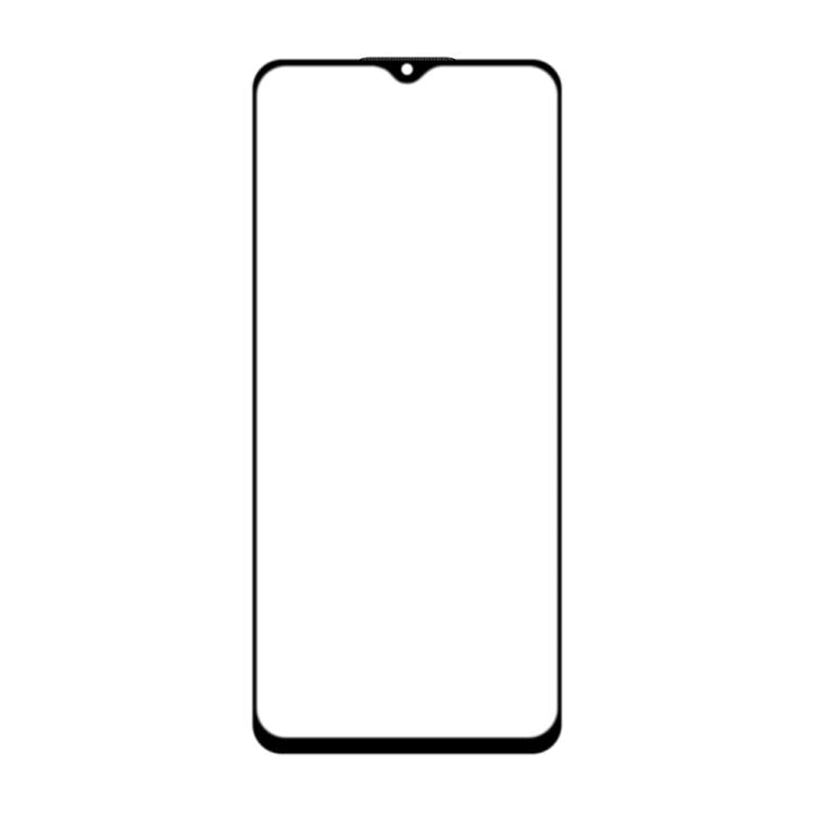 For OPPO A18 Do As You Wish Silk Screen Printed HD Tempered Glass Film - Black
