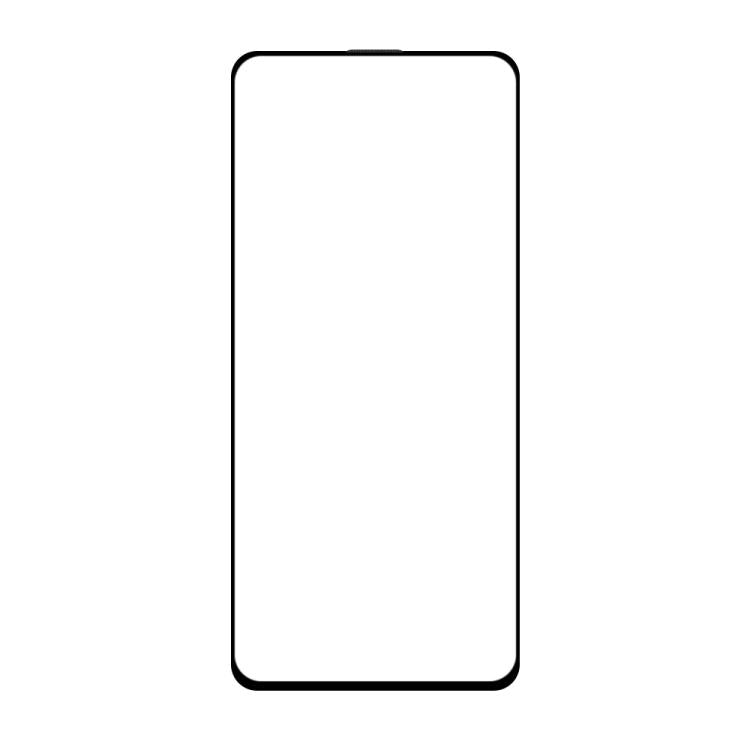 For OPPO K10x Do As You Wish Silk Screen Printed HD Tempered Glass Film - Black