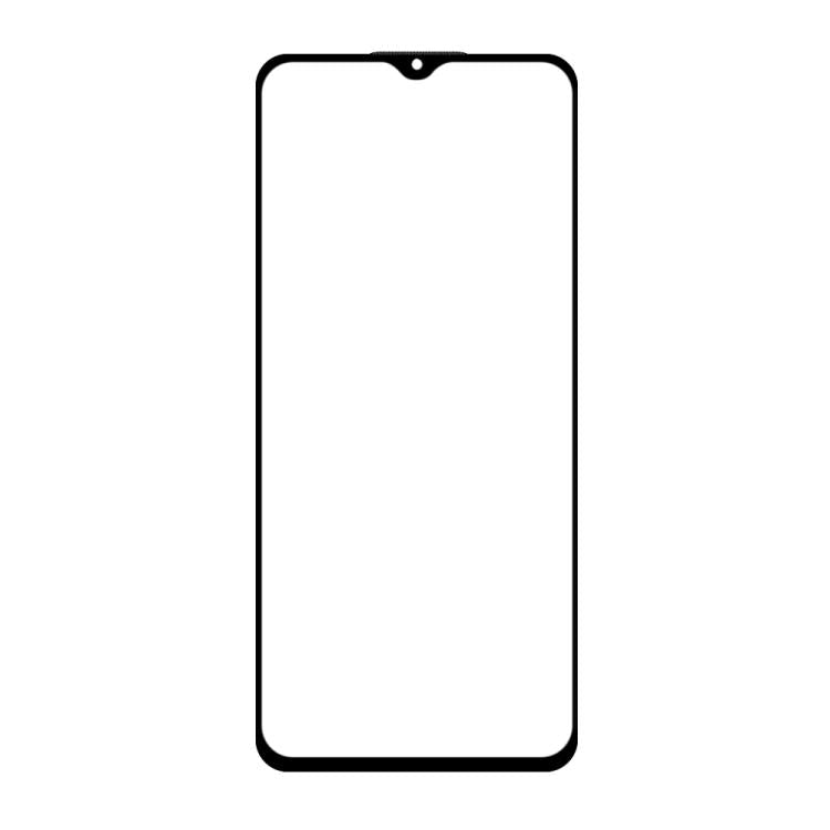 For OPPO A97 Do As You Wish Silk Screen Printed HD Tempered Glass Film - Black