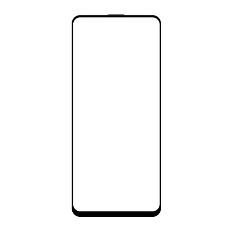 For OPPO A36 Do As You Wish Silk Screen Printed HD Tempered Glass Film - Black
