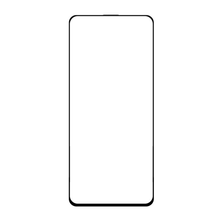 For OPPO K9s Do As You Wish Silk Screen Printed HD Tempered Glass Film - Black