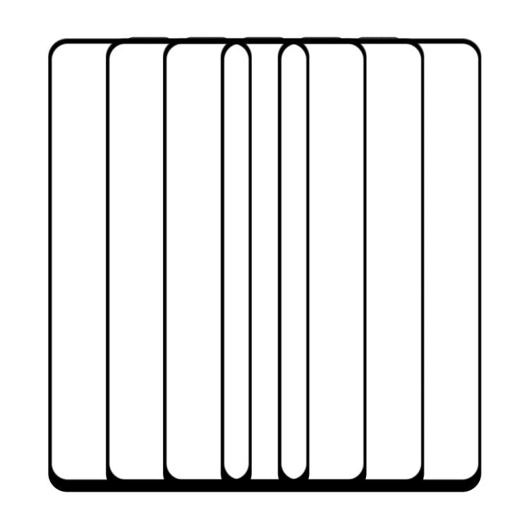 For OPPO A60 5pcs / Pack Do As You Wish Silk Screen Printed HD Tempered Glass Film - Black