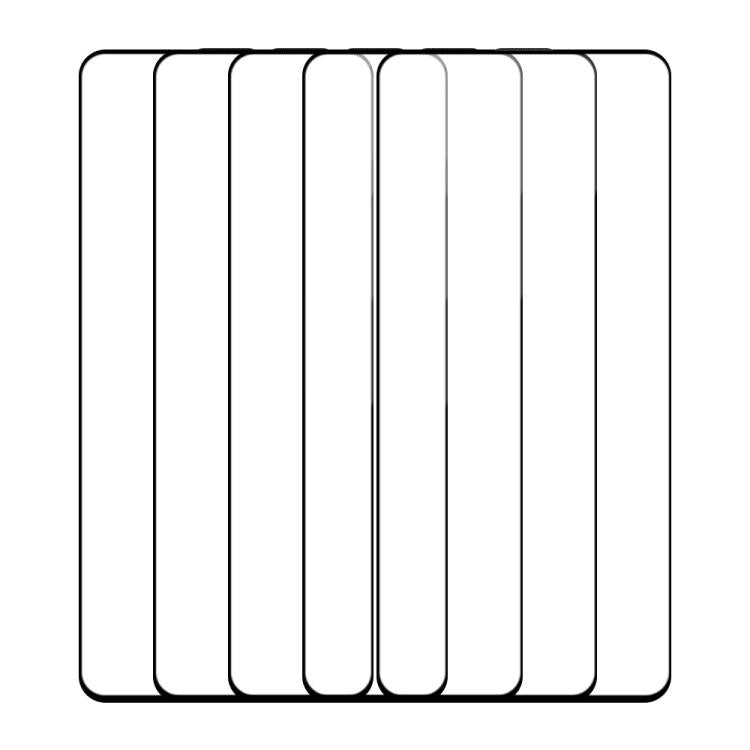 For OPPO K12 5pcs / Pack Do As You Wish Silk Screen Printed HD Tempered Glass Film - Black