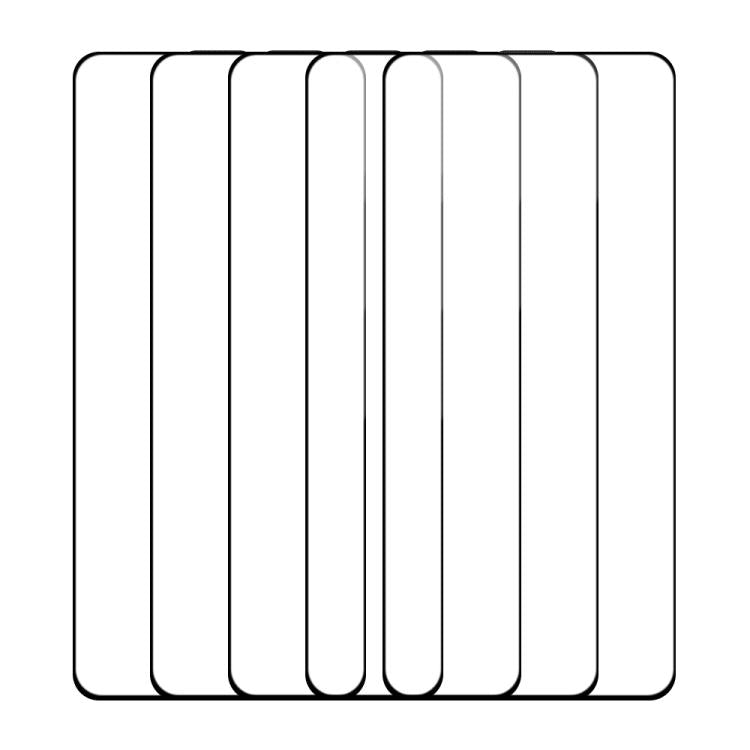 For OPPO K11 5pcs / Pack Do As You Wish Silk Screen Printed HD Tempered Glass Film - Black