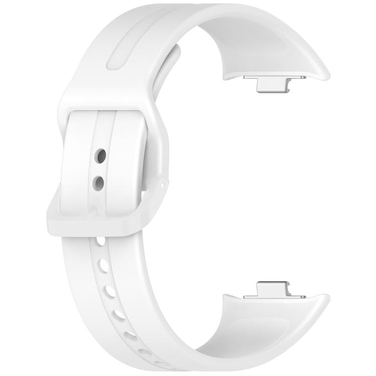 For Xiaomi Band 10 Pro / 9 Pro / Redmi Watch 6 xDfind Solid Color Quick Release Silicone Watch Band