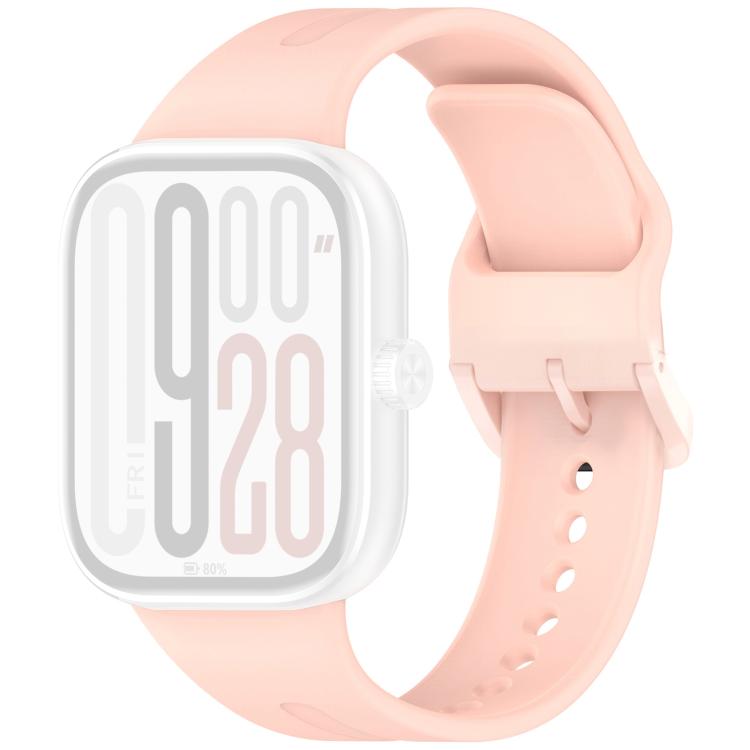 For Xiaomi Band 10 Pro / 9 Pro / Redmi Watch 6 xDfind Solid Color Quick Release Silicone Watch Band