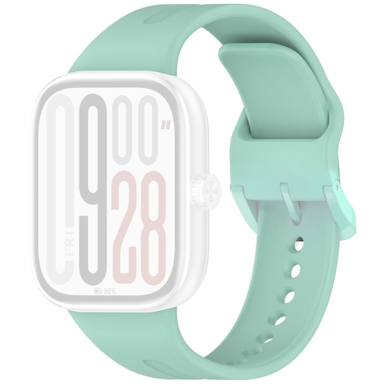For Xiaomi Band 10 Pro / 9 Pro / Redmi Watch 6 xDfind Solid Color Quick Release Silicone Watch Band