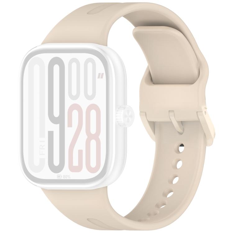 For Xiaomi Band 10 Pro / 9 Pro / Redmi Watch 6 xDfind Solid Color Quick Release Silicone Watch Band