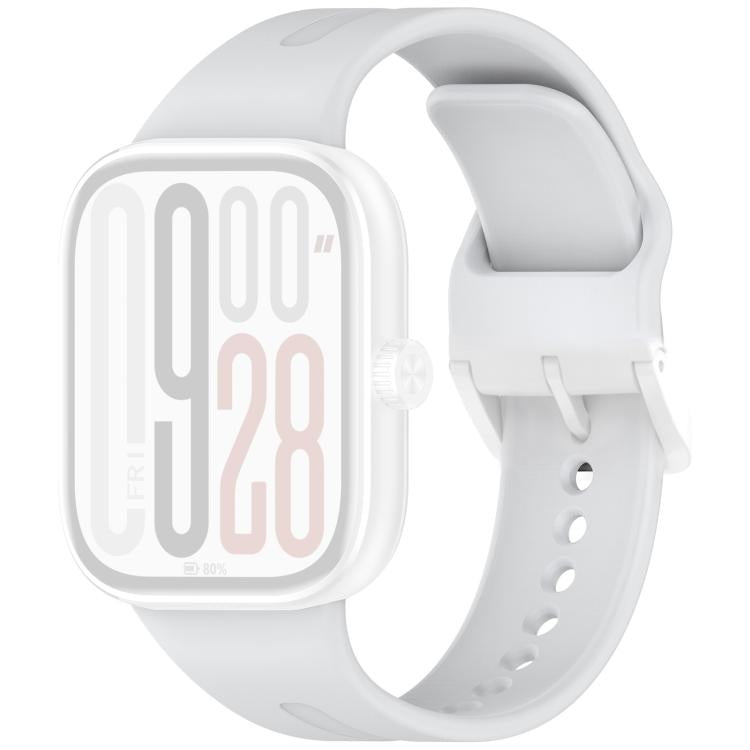 For Xiaomi Band 10 Pro / 9 Pro / Redmi Watch 6 xDfind Solid Color Quick Release Silicone Watch Band