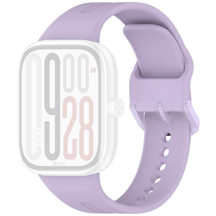 For Xiaomi Band 10 Pro / 9 Pro / Redmi Watch 6 xDfind Solid Color Quick Release Silicone Watch Band