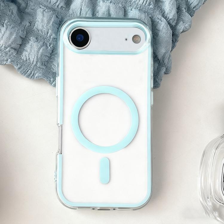 For iPhone Air Large Hole Camera Macaron Transparency MagSafe Phone Case