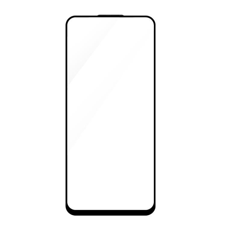 For Honor X7b 4G Do As You Wish Silk Screen Printed HD Tempered Glass Film - Black