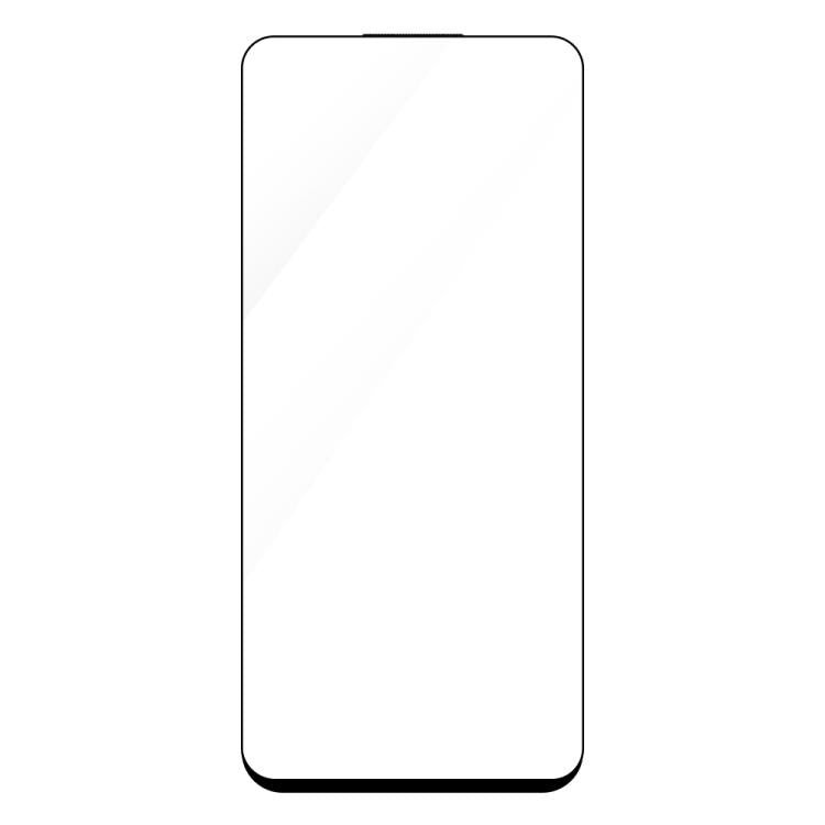 For Honor X20 SE Do As You Wish Silk Screen Printed HD Tempered Glass Film - Black