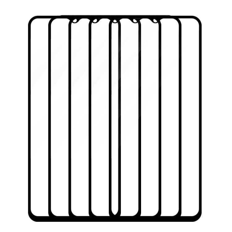 For Honor X5b 5pcs / Pack Do As You Wish Silk Screen Printed HD Tempered Glass Film - Black