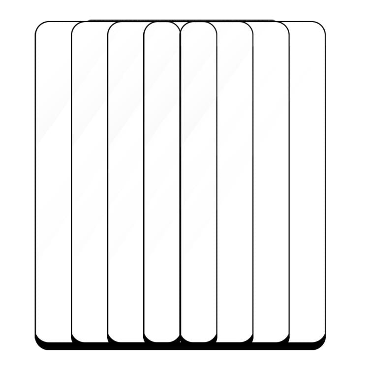 For Honor 200 Smart 5pcs / Pack Do As You Wish Silk Screen Printed HD Tempered Glass Film - Black