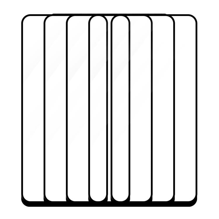 For Honor Play 60 Plus 5pcs / Pack Do As You Wish Silk Screen Printed HD Tempered Glass Film - Black