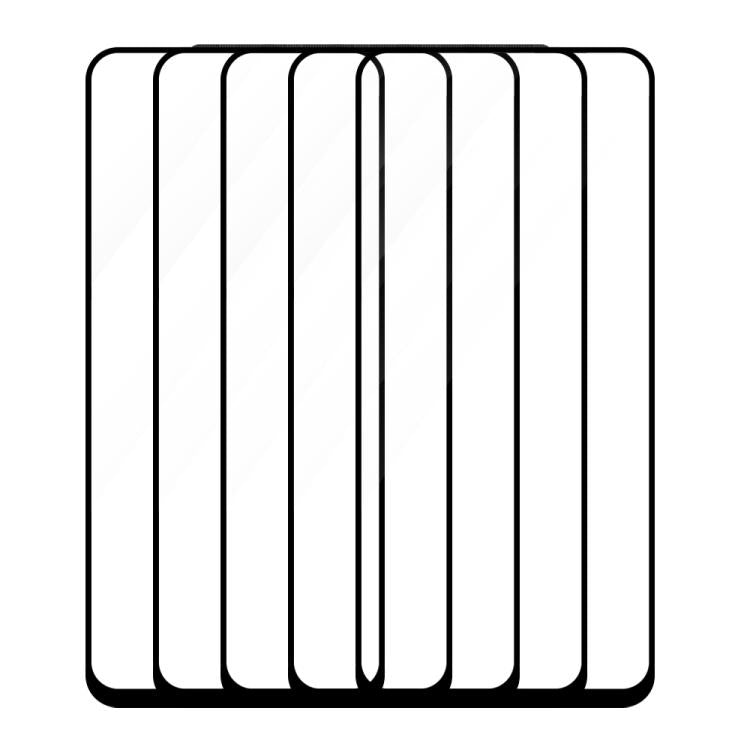 For Honor Play 8T 5pcs / Pack Do As You Wish Silk Screen Printed HD Tempered Glass Film - Black