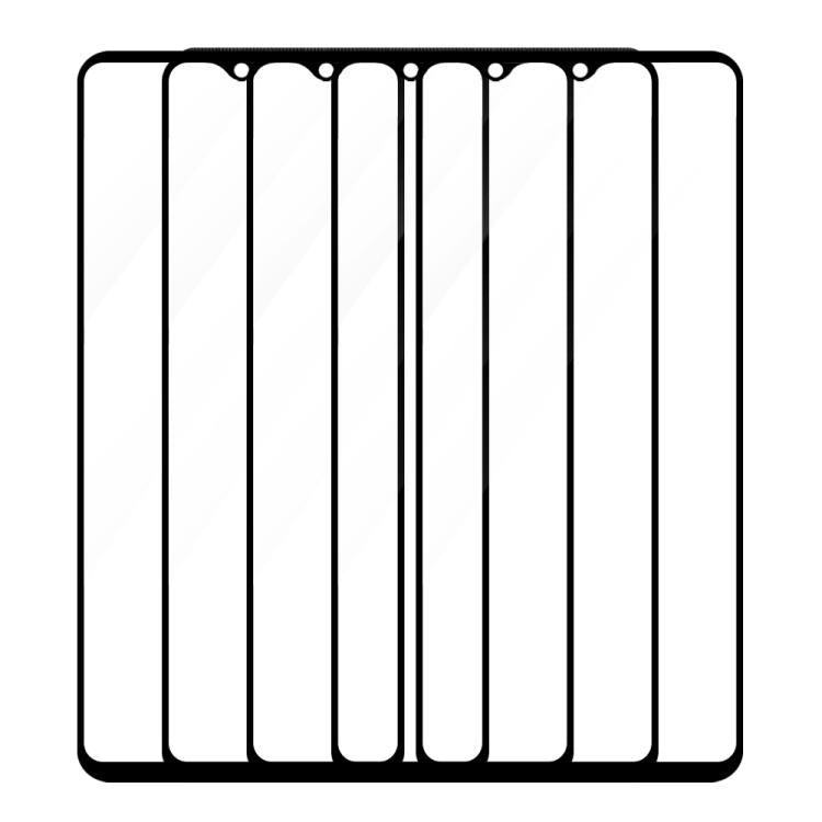 For Honor Play 40C 5pcs / Pack Do As You Wish Silk Screen Printed HD Tempered Glass Film - Black