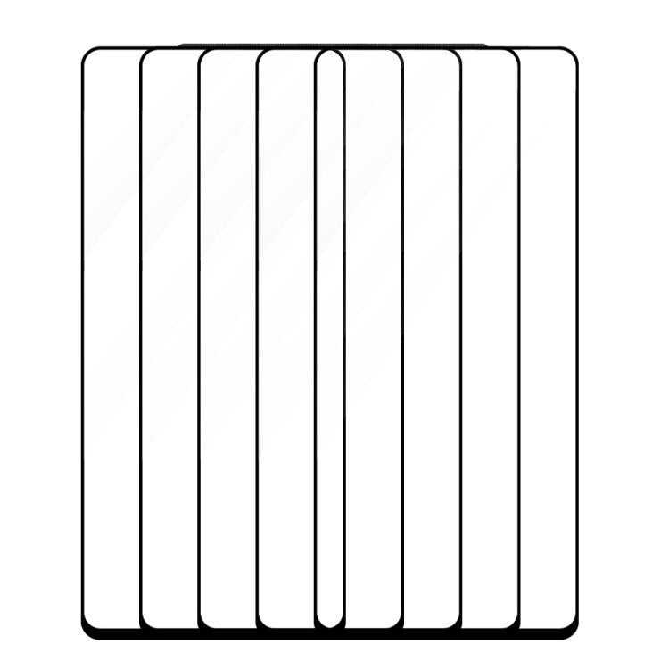 For Honor X40 GT 5pcs / Pack Do As You Wish Silk Screen Printed HD Tempered Glass Film - Black