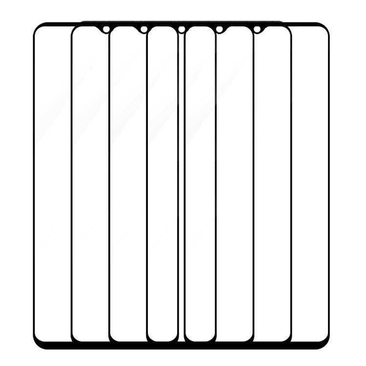 For Honor Play 30 5pcs / Pack Do As You Wish Silk Screen Printed HD Tempered Glass Film - Black