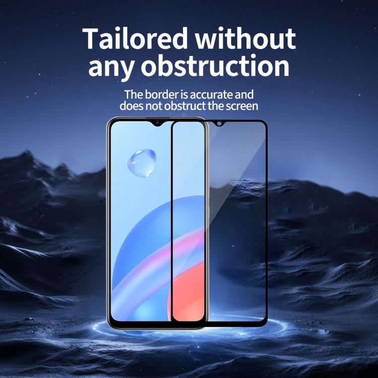 For Honor Play 5T 5pcs / Pack Do As You Wish Silk Screen Printed HD Tempered Glass Film - Black