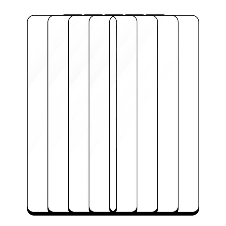 For Honor X9 5pcs / Pack Do As You Wish Silk Screen Printed HD Tempered Glass Film - Black
