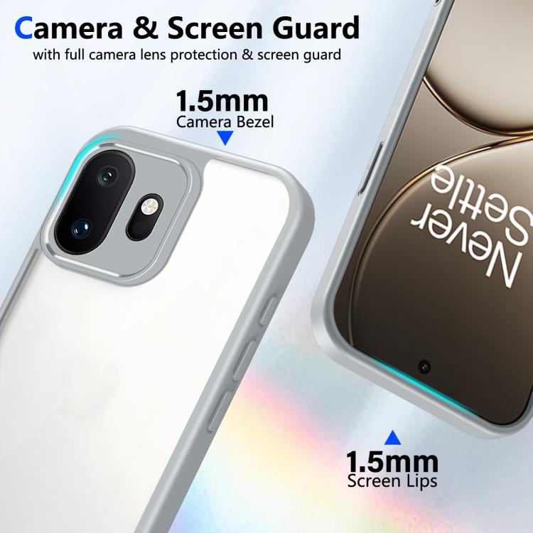 For OnePlus 15T  5G Matte PC Skin-feel Shockproof Phone Case