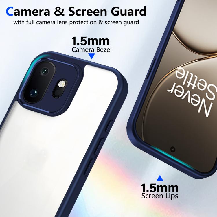 For OnePlus 15T  5G Matte PC Skin-feel Shockproof Phone Case