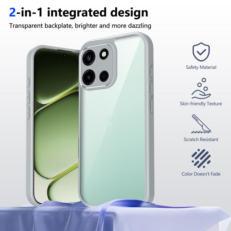 For OnePlus Nord 6 5G Matte PC Skin-feel Shockproof Phone Case