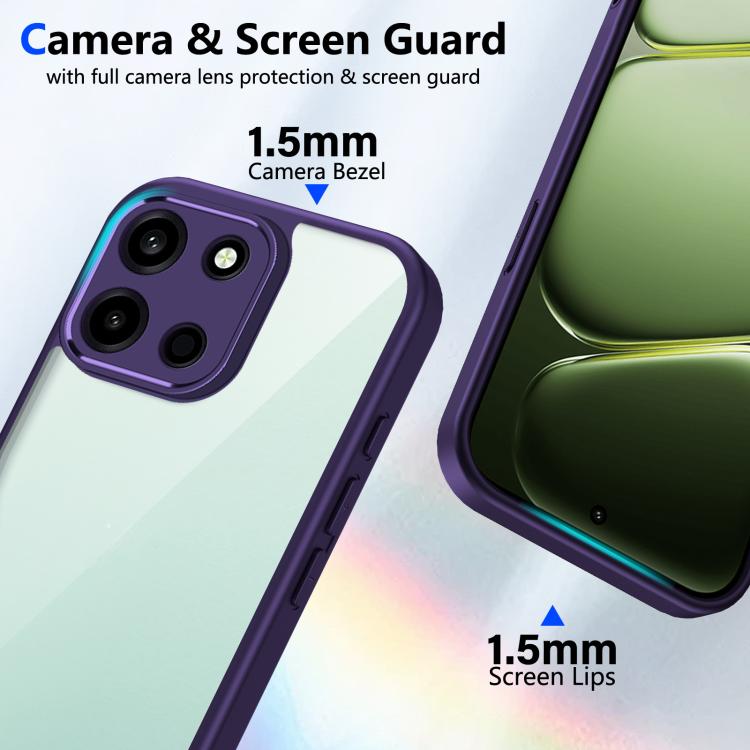 For OnePlus Nord 6 5G Matte PC Skin-feel Shockproof Phone Case