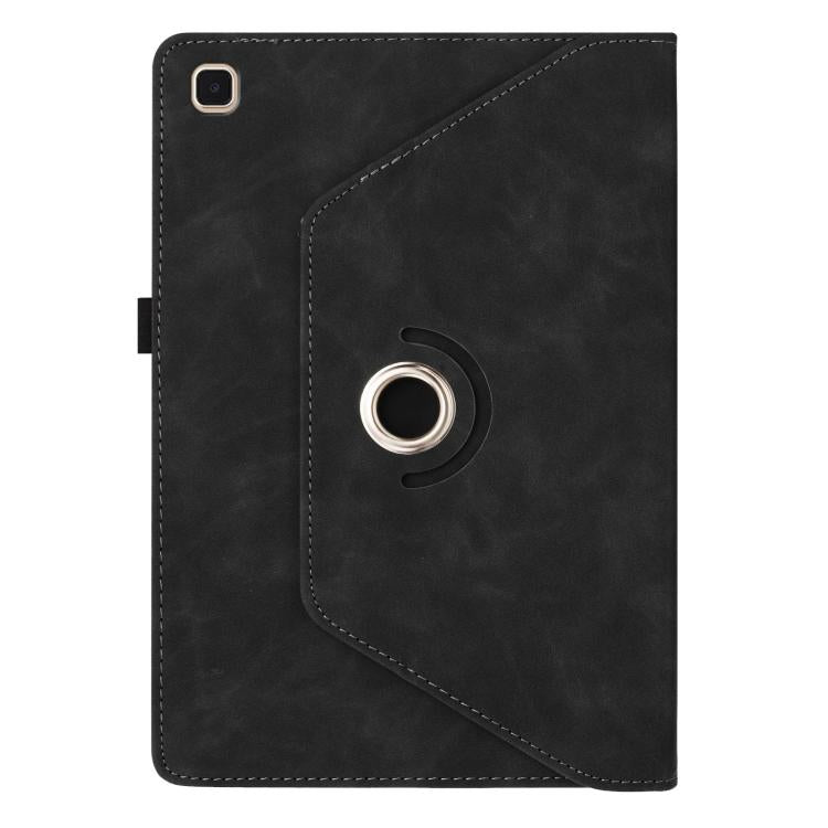 For Samsung Galaxy Tab S6 Lite 2024 Smile Embossed Rotation Holder Leather Smart Tablet Case