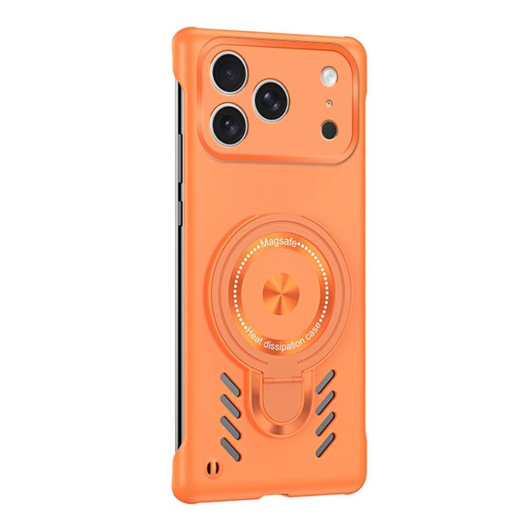 For iPhone 17 Pro Max Ice Sense Series Graphene Cooling MagSafe Holder Phone Case