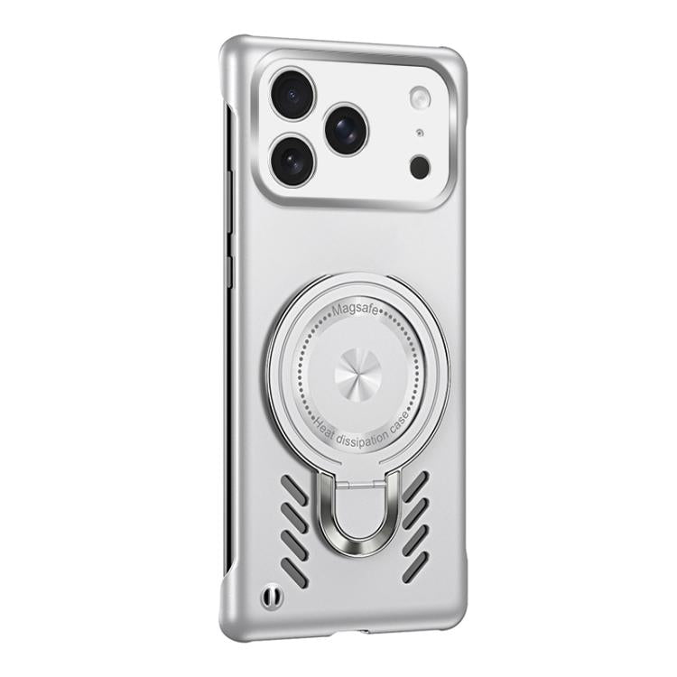 For iPhone 17 Pro Max Ice Sense Series Graphene Cooling MagSafe Holder Phone Case