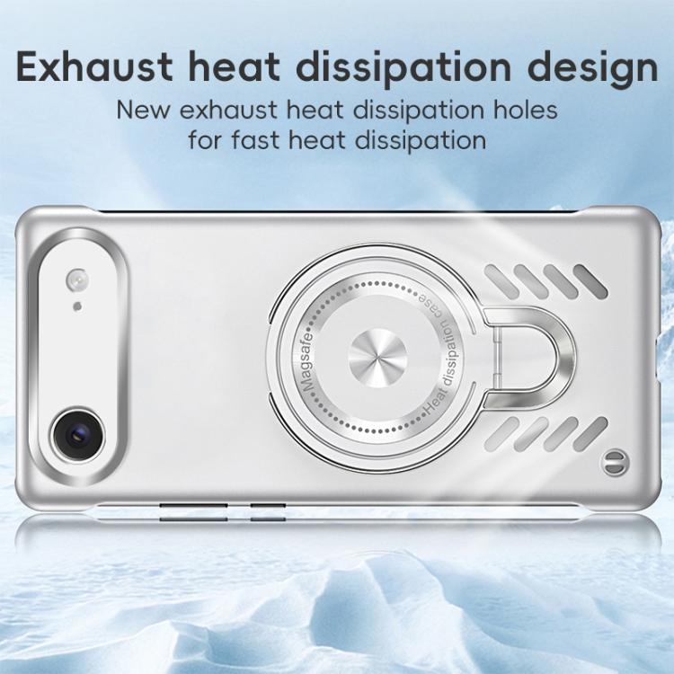 For iPhone Air Ice Sense Series Graphene Cooling MagSafe Holder Phone Case