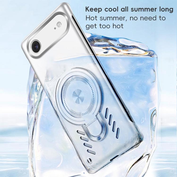 For iPhone Air Ice Sense Series Graphene Cooling MagSafe Holder Phone Case