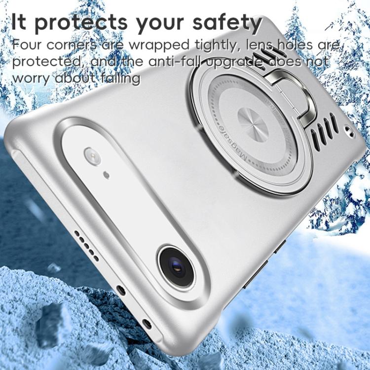 For iPhone Air Ice Sense Series Graphene Cooling MagSafe Holder Phone Case