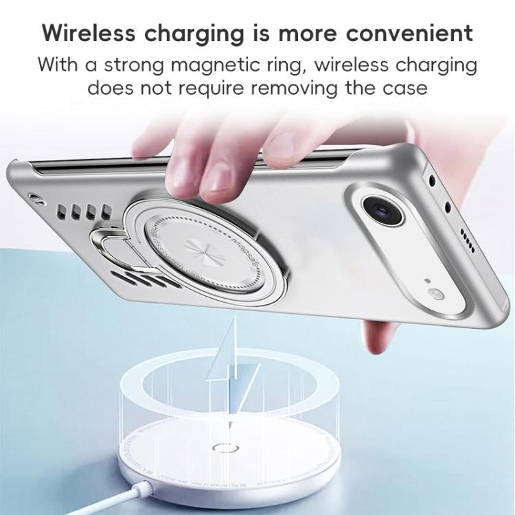 For iPhone Air Ice Sense Series Graphene Cooling MagSafe Holder Phone Case