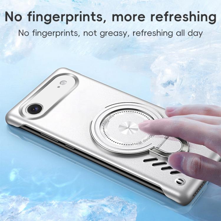 For iPhone Air Ice Sense Series Graphene Cooling MagSafe Holder Phone Case