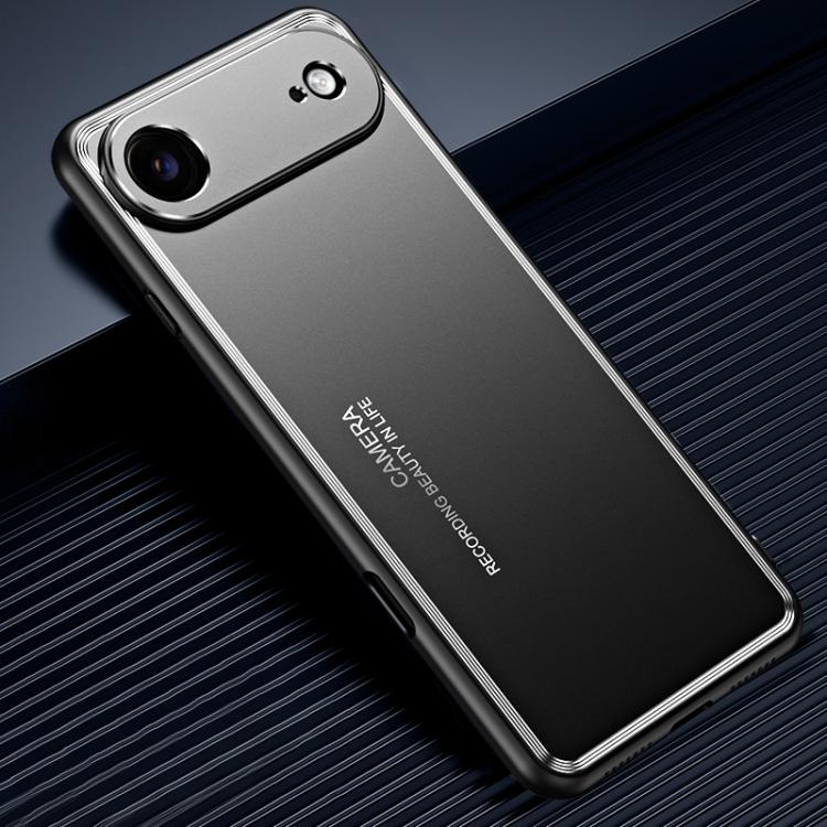For iPhone Air Frosted Metal Phone Case