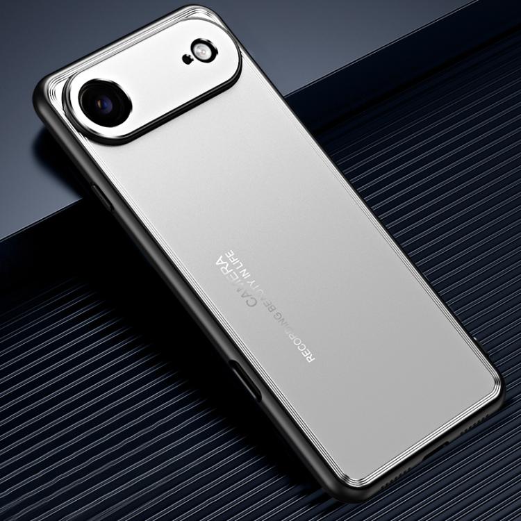 For iPhone Air Frosted Metal Phone Case