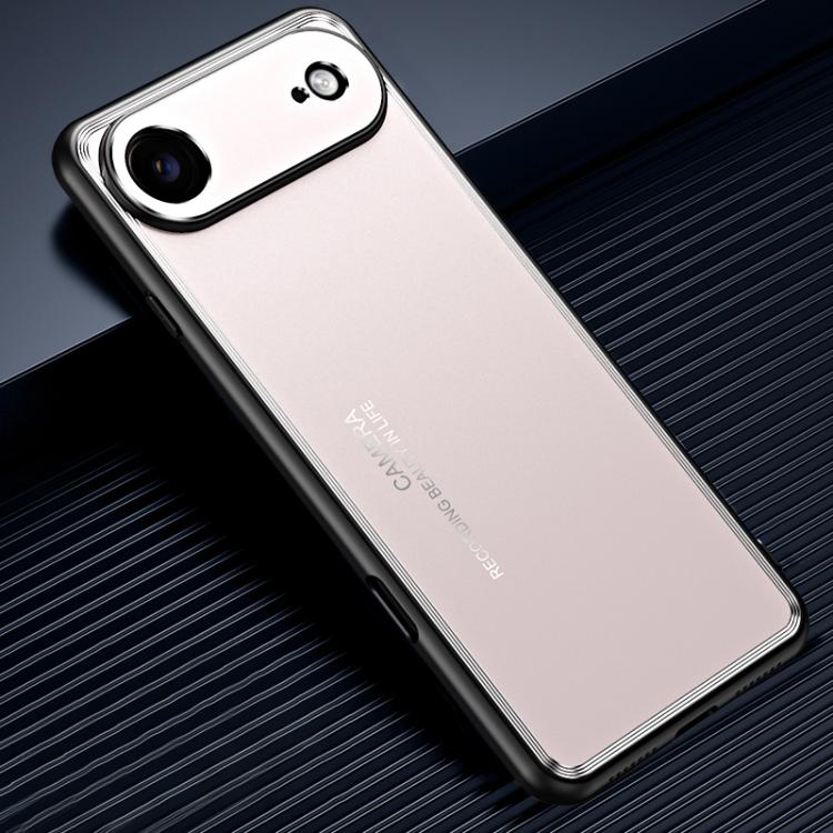 For iPhone Air Frosted Metal Phone Case