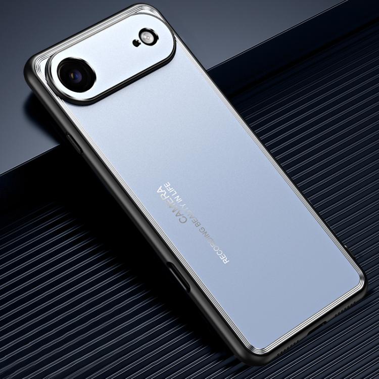 For iPhone Air Frosted Metal Phone Case