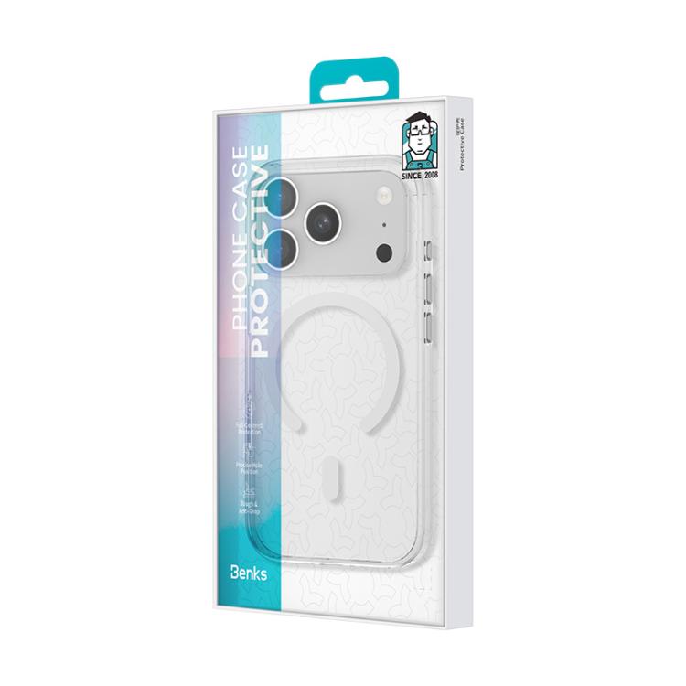 For iPhone 17 Pro Max Benks Ice Crystal Clear MagSafe Magnetic Phone Case - Transparent