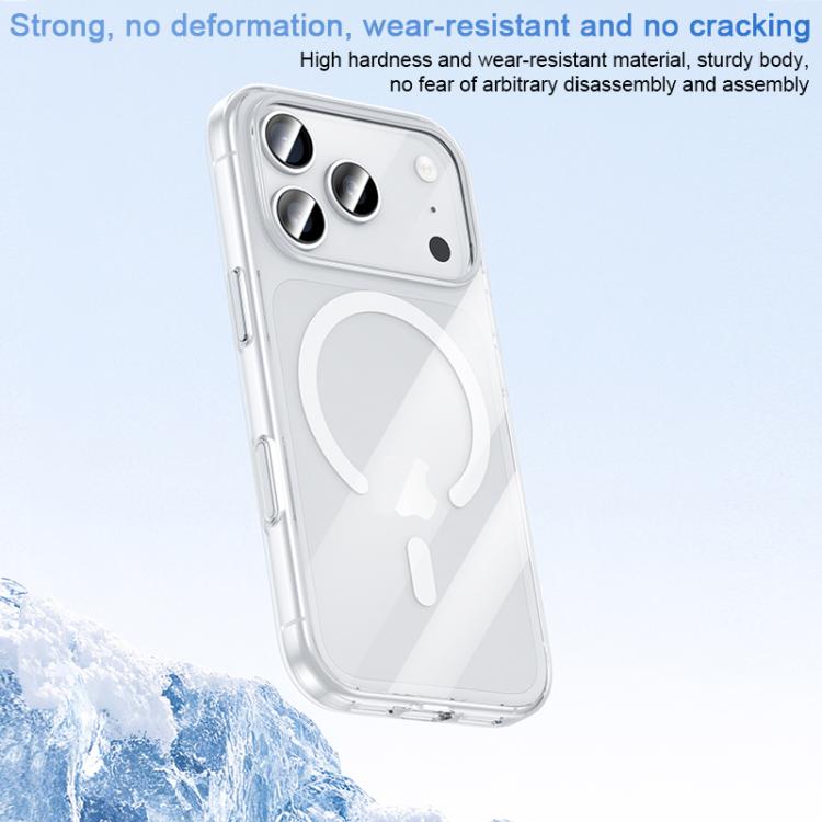 For iPhone 17 Pro Max Benks Ice Crystal Clear MagSafe Magnetic Phone Case - Transparent