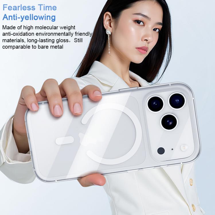 For iPhone 17 Pro Benks Ice Crystal Clear MagSafe Magnetic Phone Case - Transparent