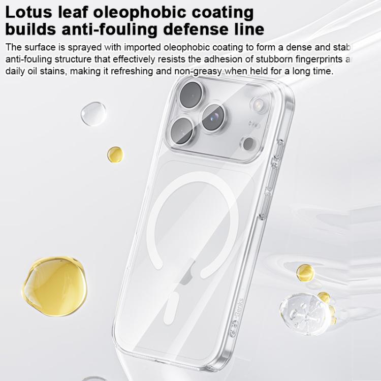 For iPhone 17 Benks Zero Sense Ultra-Thin MagSafe Magnetic Phone Case - Transparent