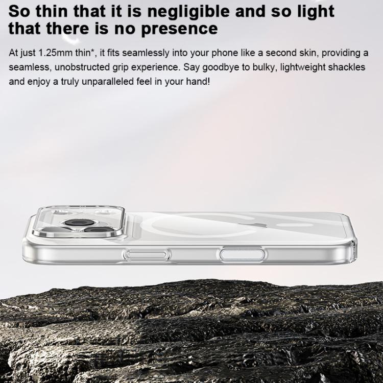 For iPhone 17 Pro Benks Zero Sense Ultra-Thin MagSafe Magnetic Phone Case - Transparent