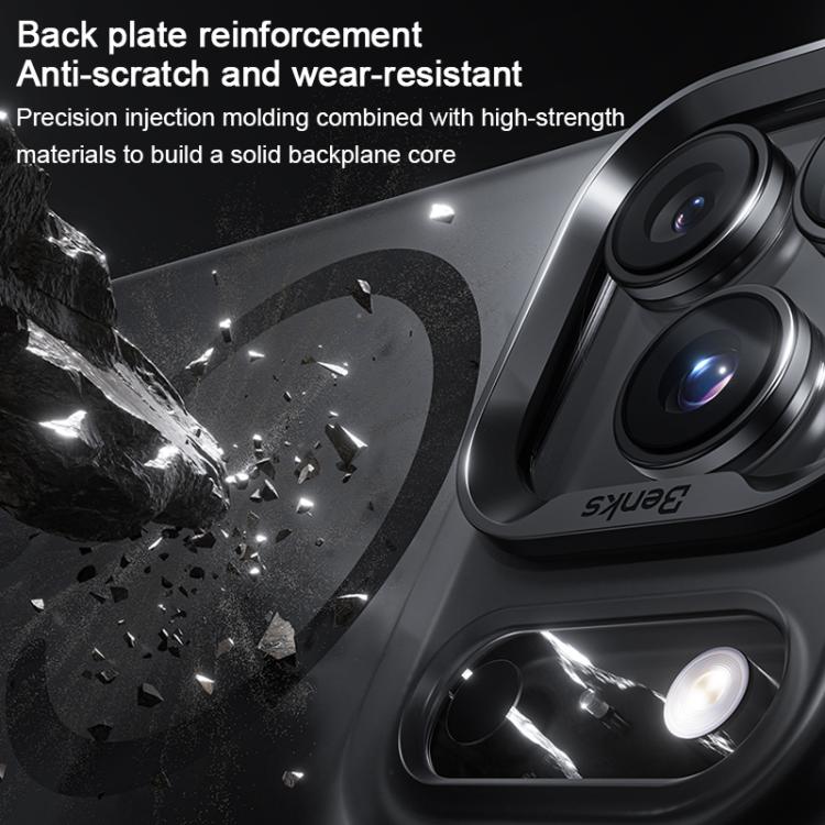 For iPhone Air Benks Frosted MagSafe Magnetic Shockproof Phone Case